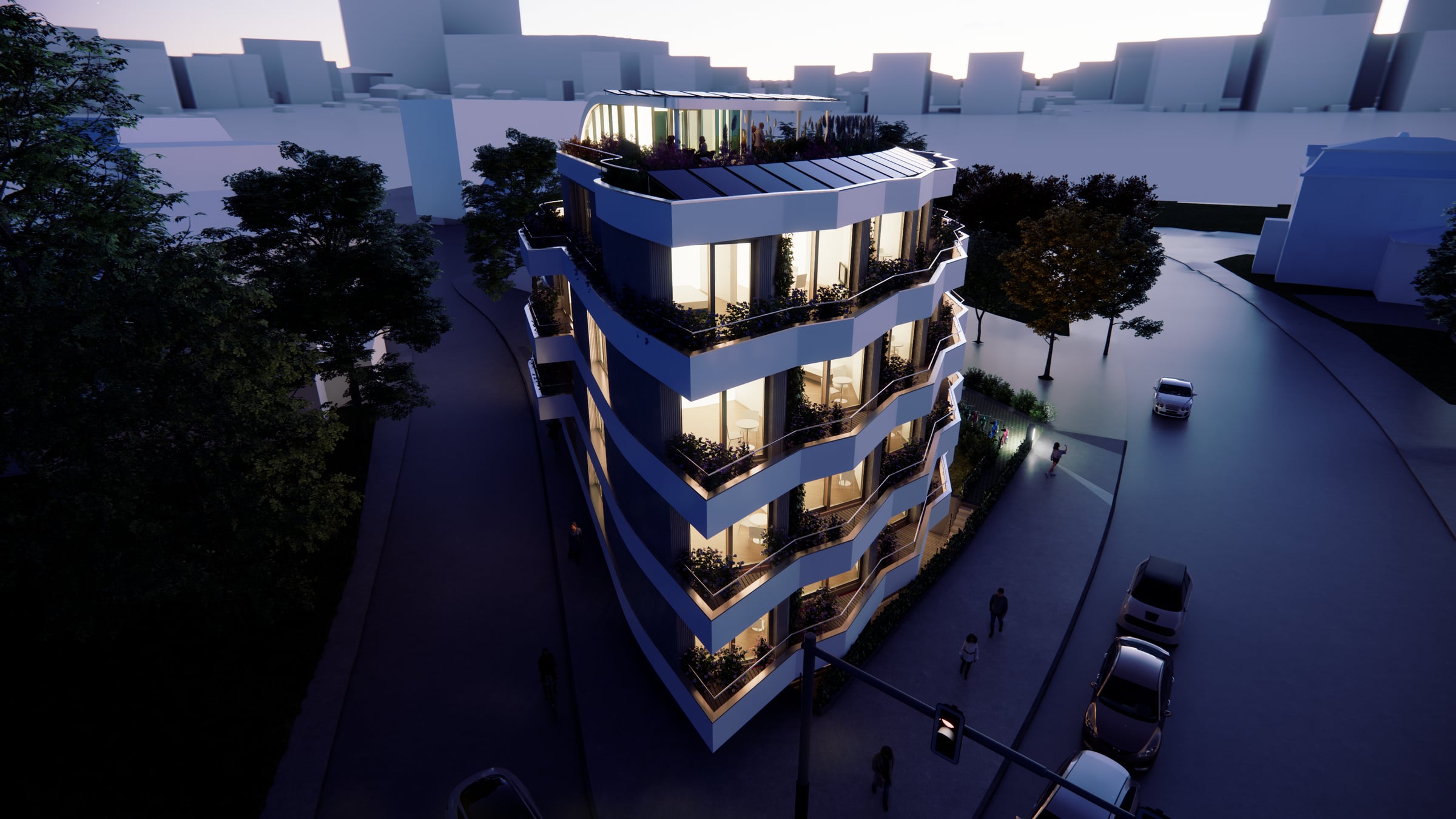 Teltow Terrassen Visualisierung 2